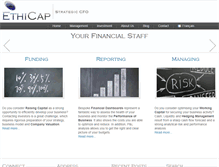 Tablet Screenshot of ethicap.com